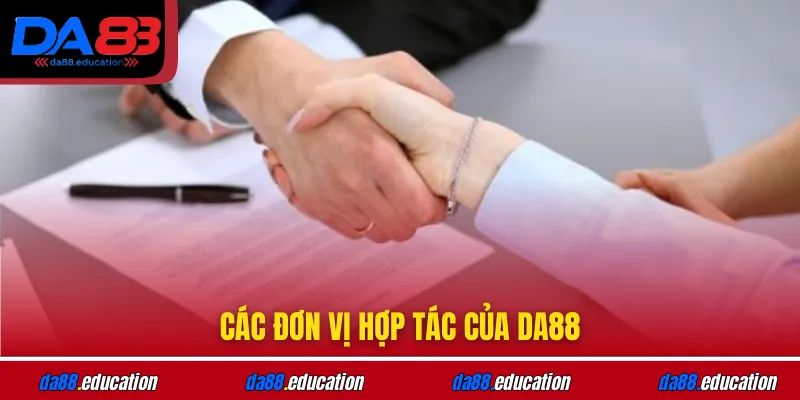 Các đơn vị hợp tác của DA88